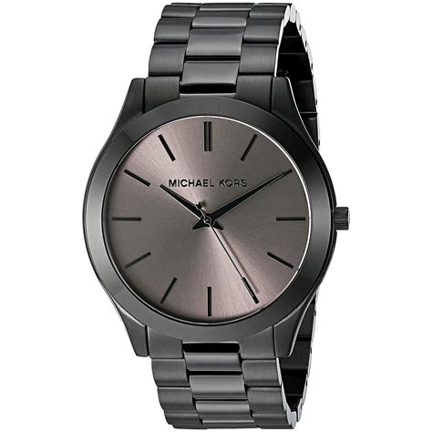 black michael kors watch ebay|michael kors black dial watch.